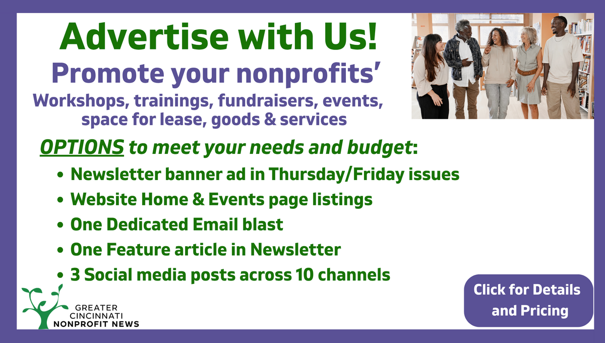 GC Nonprofit News logo and Reach banner